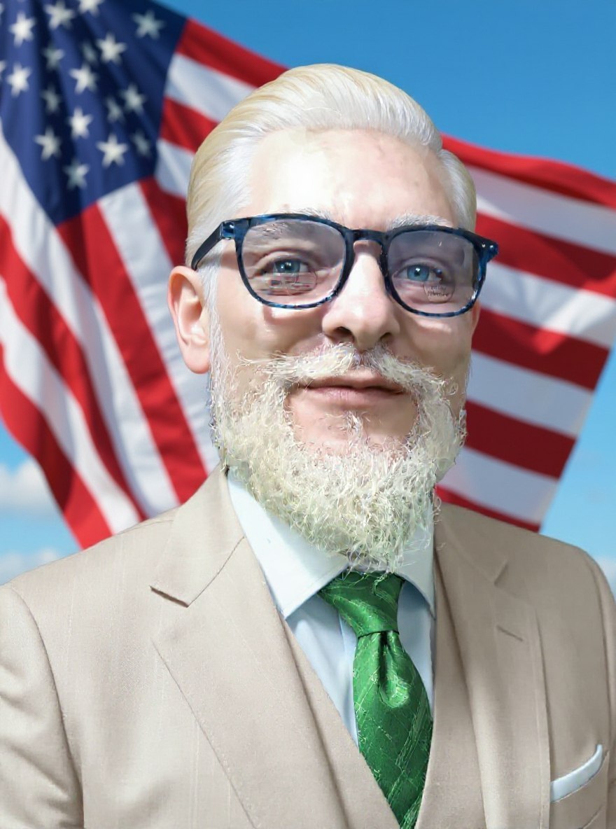 Retrato del Dr. Hermes Carnegie