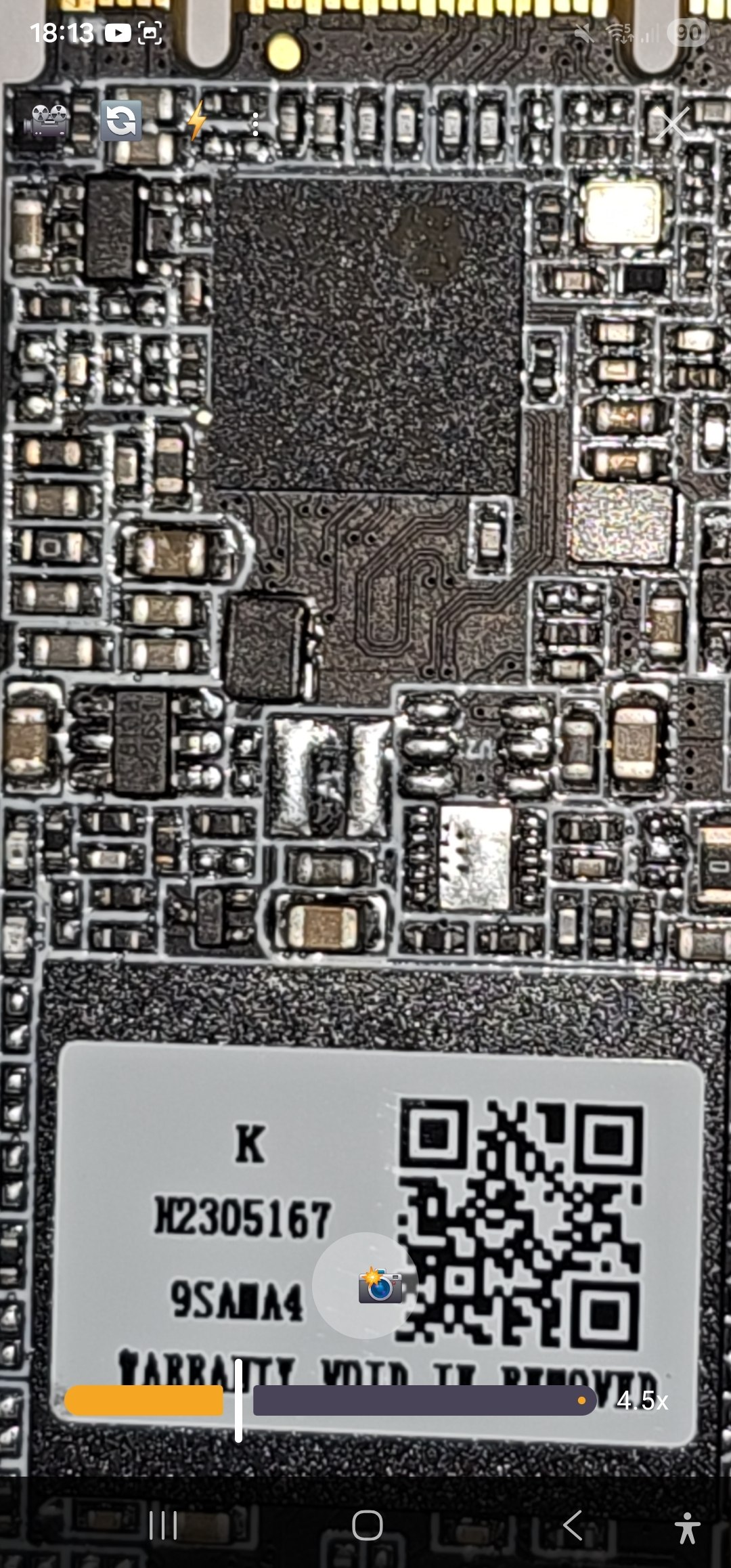 Microimpresión en moneda ampliada